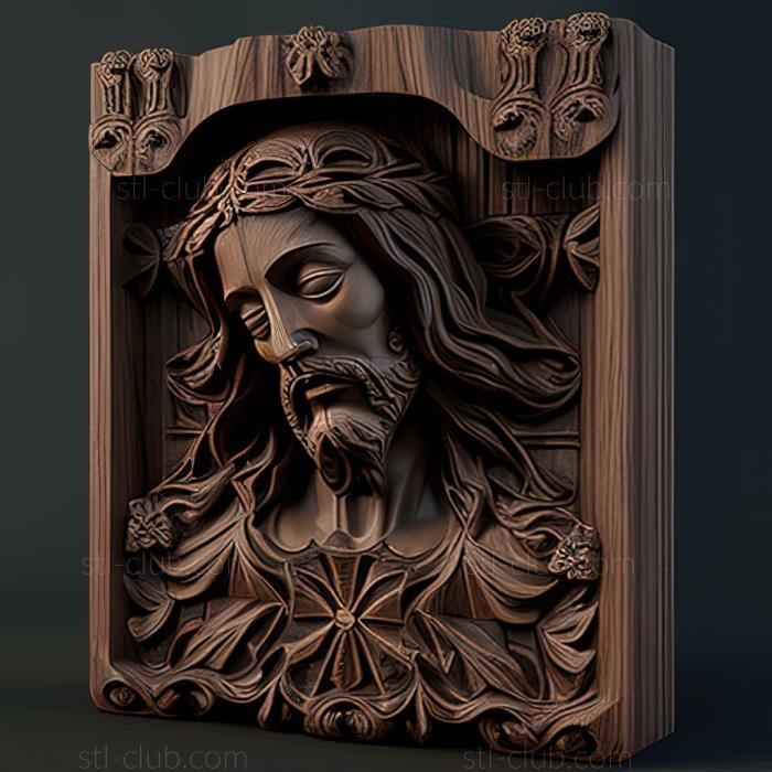 3D model st jesus (STL)